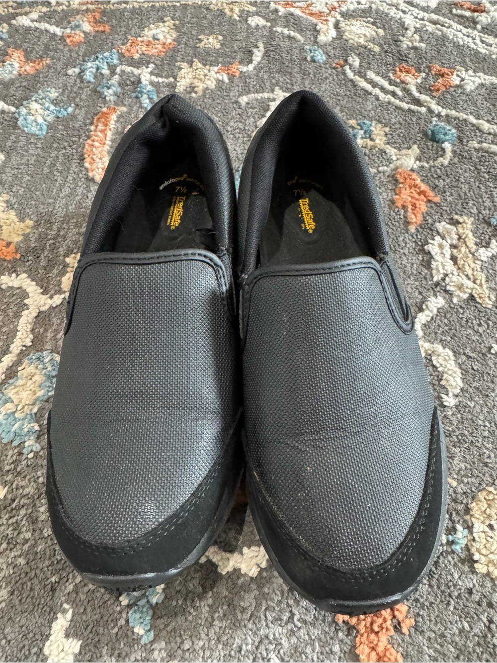 TredSafe‎ Shoes Enduro Pro Loafer Black Slip Resistant Slip Ons Women’s Size 7.5